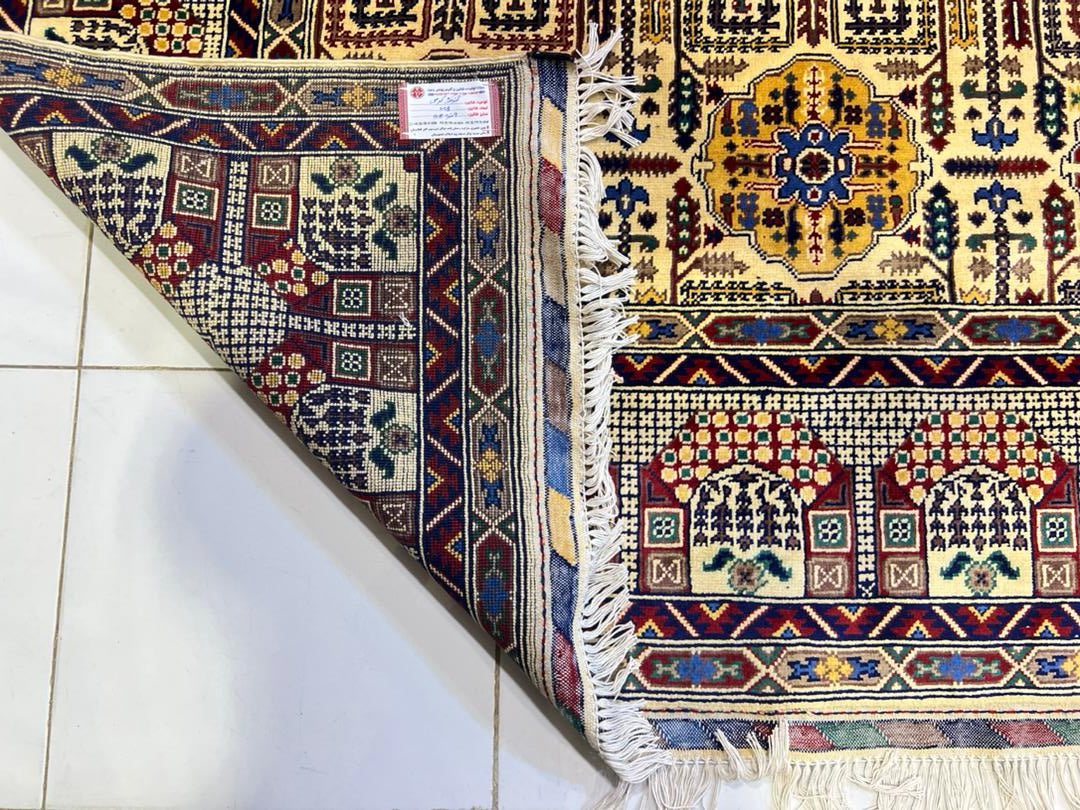 Belzhiki Gandumak Hand-Knotted Afghan Carpet | 250×350 cm