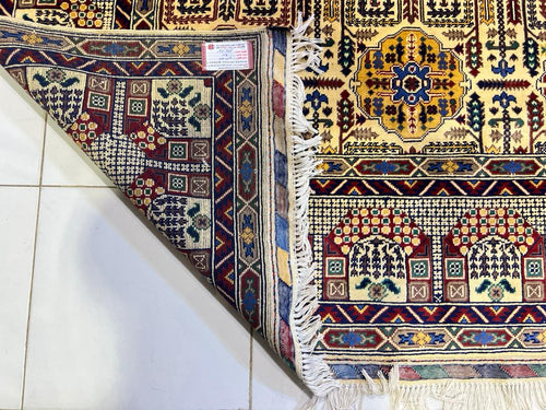 Belzhiki Gandumak Hand-Knotted Afghan Carpet | 250×350 cm