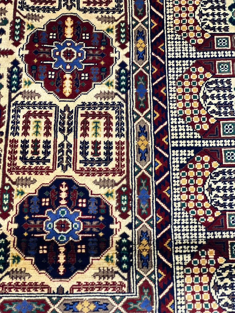 Belzhiki Gandumak Hand-Knotted Afghan Carpet | 250×350 cm