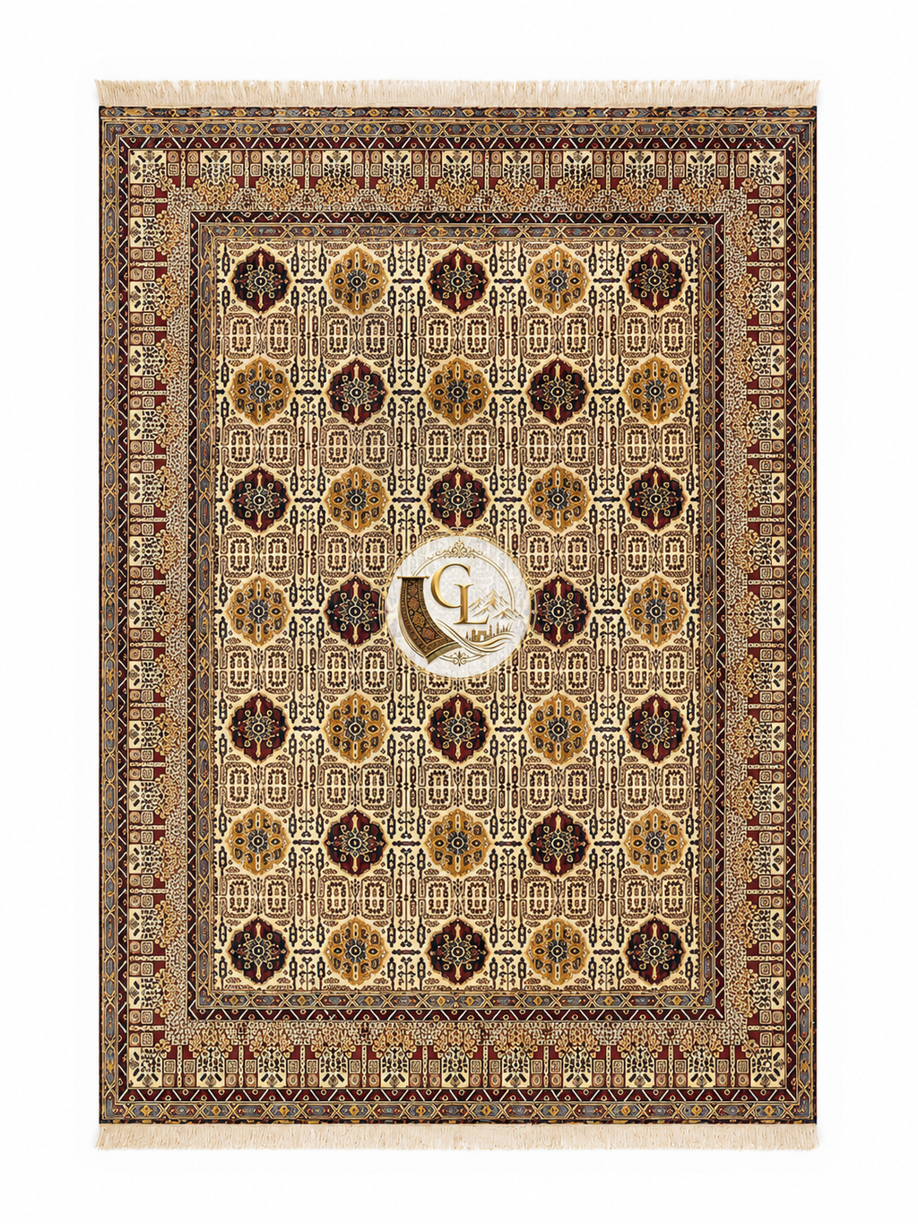 Belzhiki Gandumak Hand-Knotted Afghan Carpet | 250×350 cm
