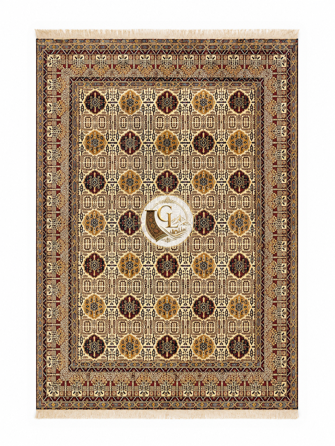 Belzhiki Gandumak Hand-Knotted Afghan Carpet | 250×350 cm