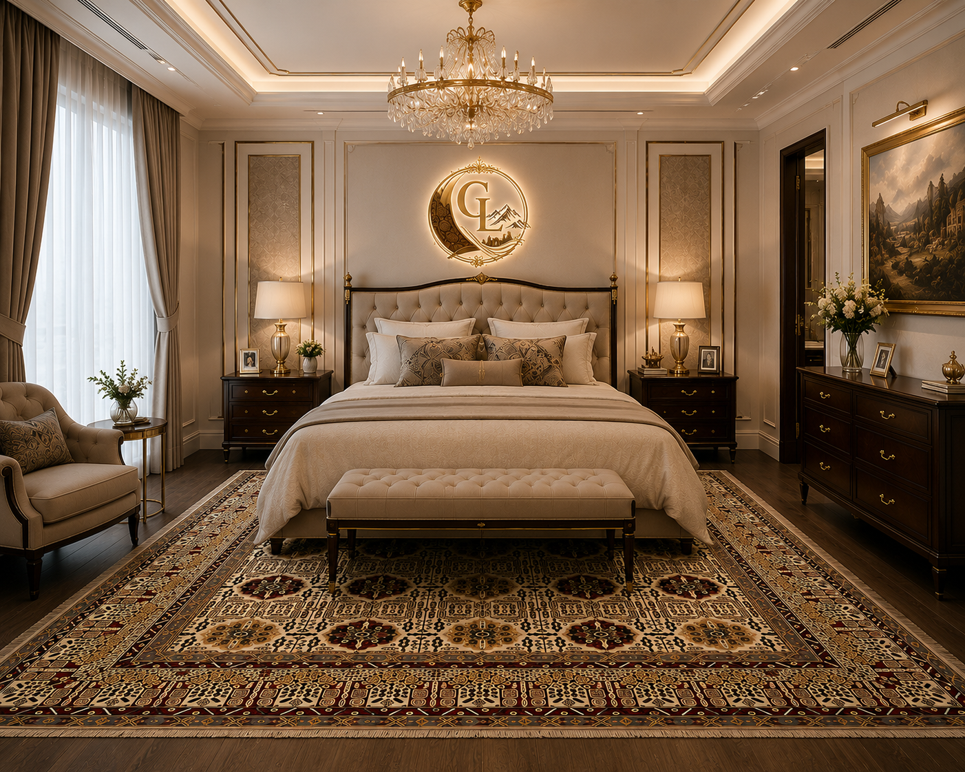 Belzhiki Gandumak Hand-Knotted Afghan Carpet | 250×350 cm