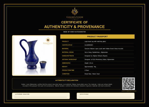 Certificate of Authenticity