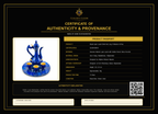 Royal Lapis Lazuli Drink Set | Jug, 6 Glasses & Tray