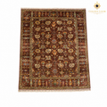 The Mazar-e-Sharif Chobi Royal Flower Legacy, a hand-knotted Afghan wool carpet shown in full.