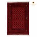 The Faryab Mawr Legacy, a hand-knotted Afghan wool carpet shown in full.