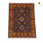The Vase Heritage Pair, a hand-knotted Afghan wool carpet shown in full.