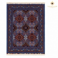 The Jawzjan Mamluk Legacy, a hand-knotted Afghan wool carpet shown in full.