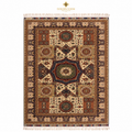 The Maimana Mamluk Legacy, a hand-knotted Afghan wool carpet shown in full.