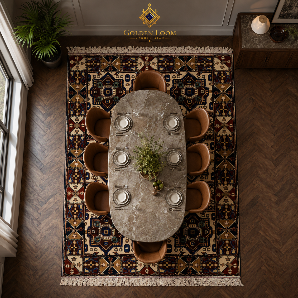 Belzhiki Mamluk Afghan Carpet – Hand-Knotted | Jawzjan, Afghanistan