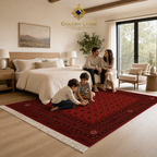 Mawr Shirin Tagab Hand-Knotted Afghan Carpet