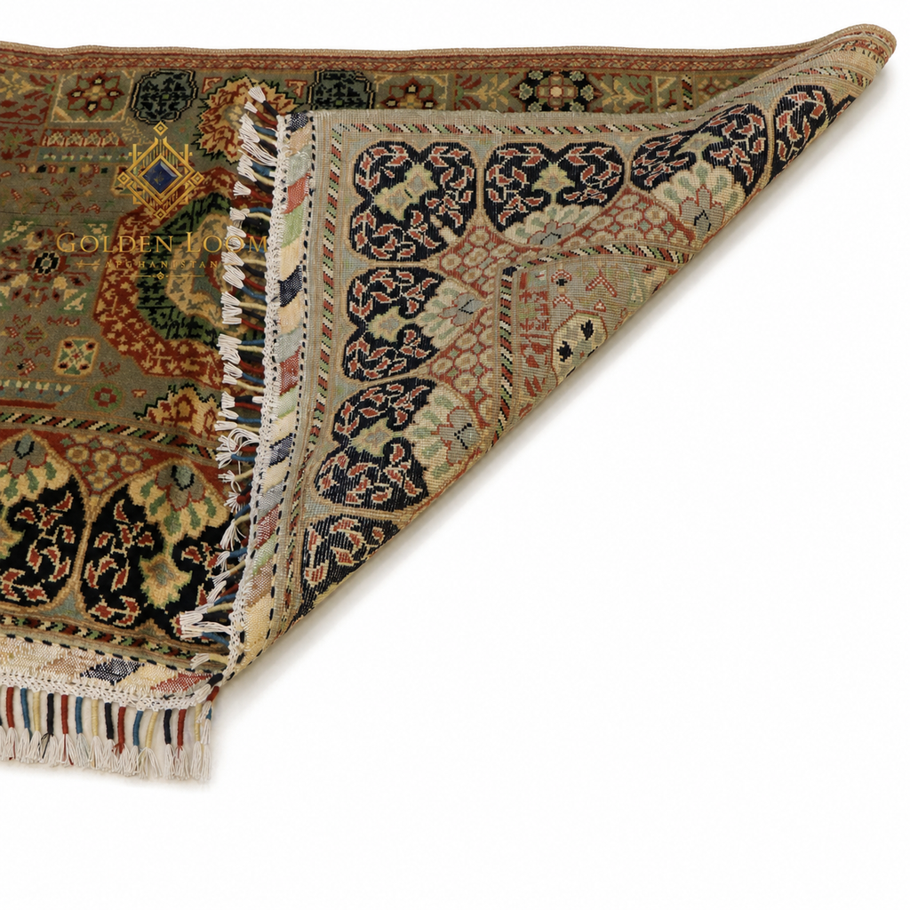 Regional Mamluk Carpet – Handwoven Afghan Wool | Jawzjan & Mazar-e-Sharif