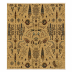 Chobi Tree of Life — Hand-Knotted Afghan Carpet | 240×301 cm