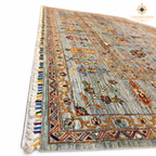 The Jawzjan Sultani Diamond Legacy | Hand-Knotted Chobi Afghan Wool Carpet