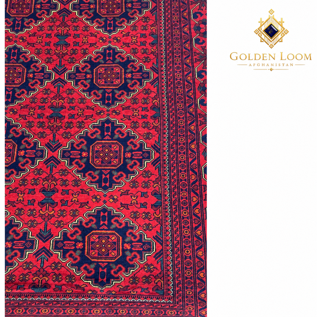 The Khamyab Classic Legacy | Hand-Knotted Afghan Wool Carpet
