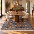 The Afghan Regional Mirror Legacy | Hand-Knotted Afghan Wool Carpet