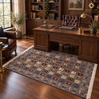 The Afghan Regional Mirror Legacy | Hand-Knotted Afghan Wool Carpet