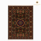 The Mazar-e-Sharif Mamluk Legacy Pair, a hand-knotted Afghan wool carpet shown in full.