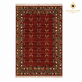 The Mazar-e-Sharif Sultani Legacy, a hand-knotted Afghan wool carpet shown in full.