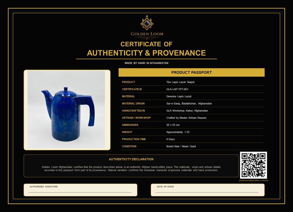 Certificate of Authenticity 