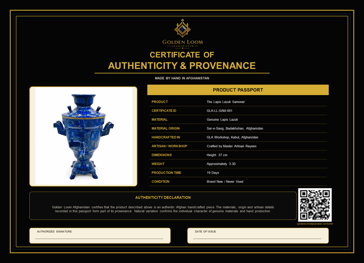 Certificate of Authenticity