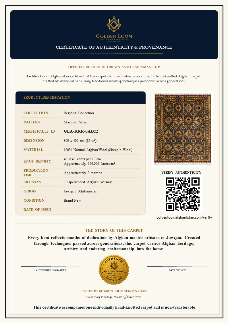 Certificate of authenticity