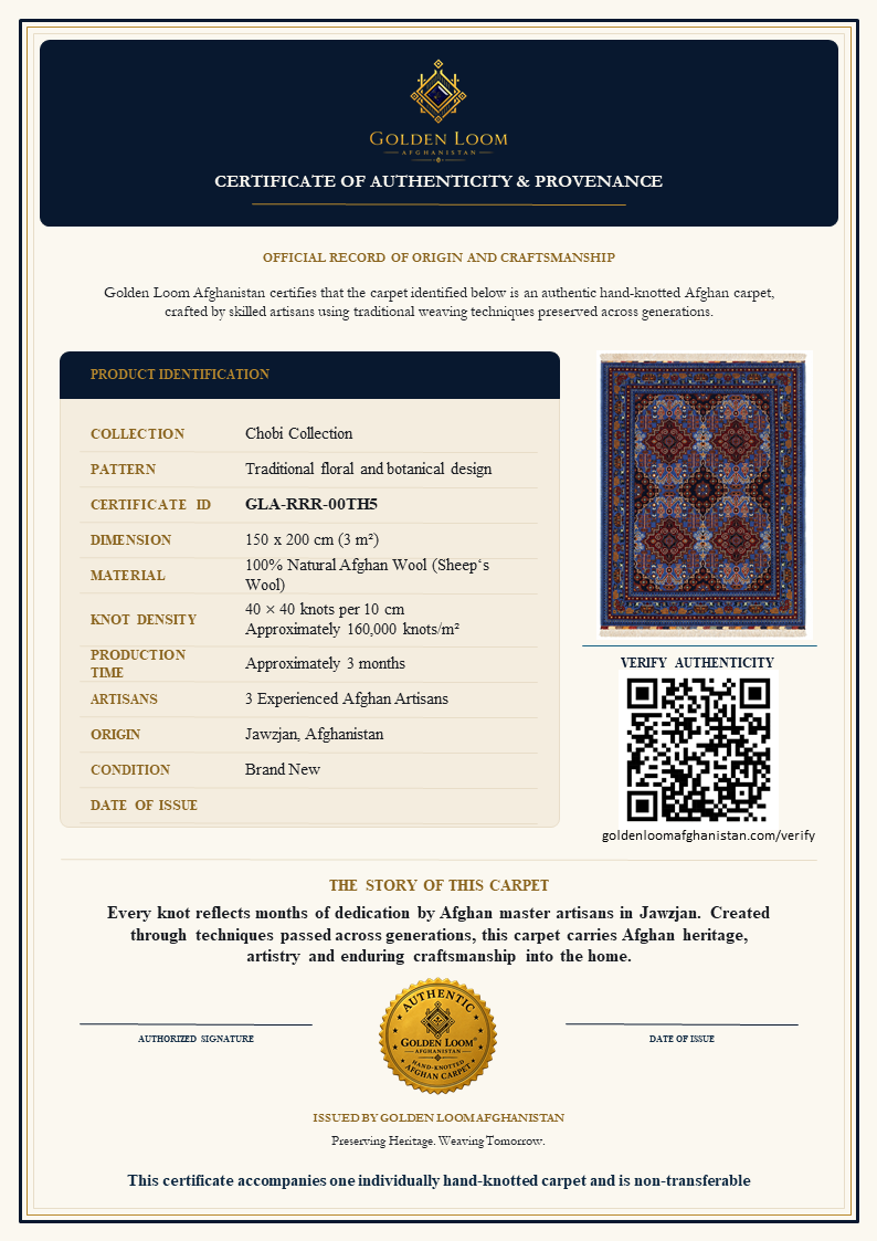Certificate of authenticity