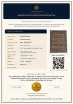The Zer Khaki Legacy | Hand-Knotted Afghan Wool Carpet
