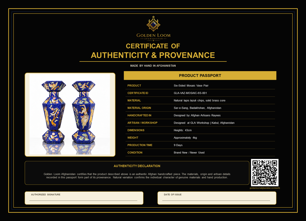 Certificate of Authenticity