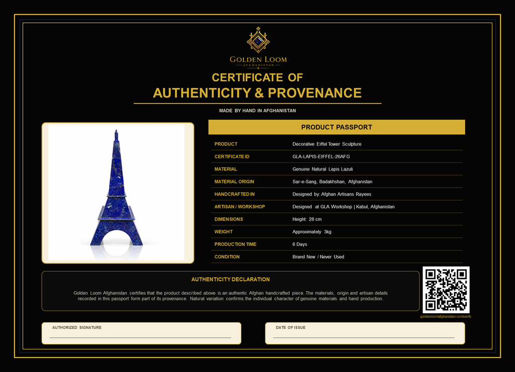 Certificate of Authenticity