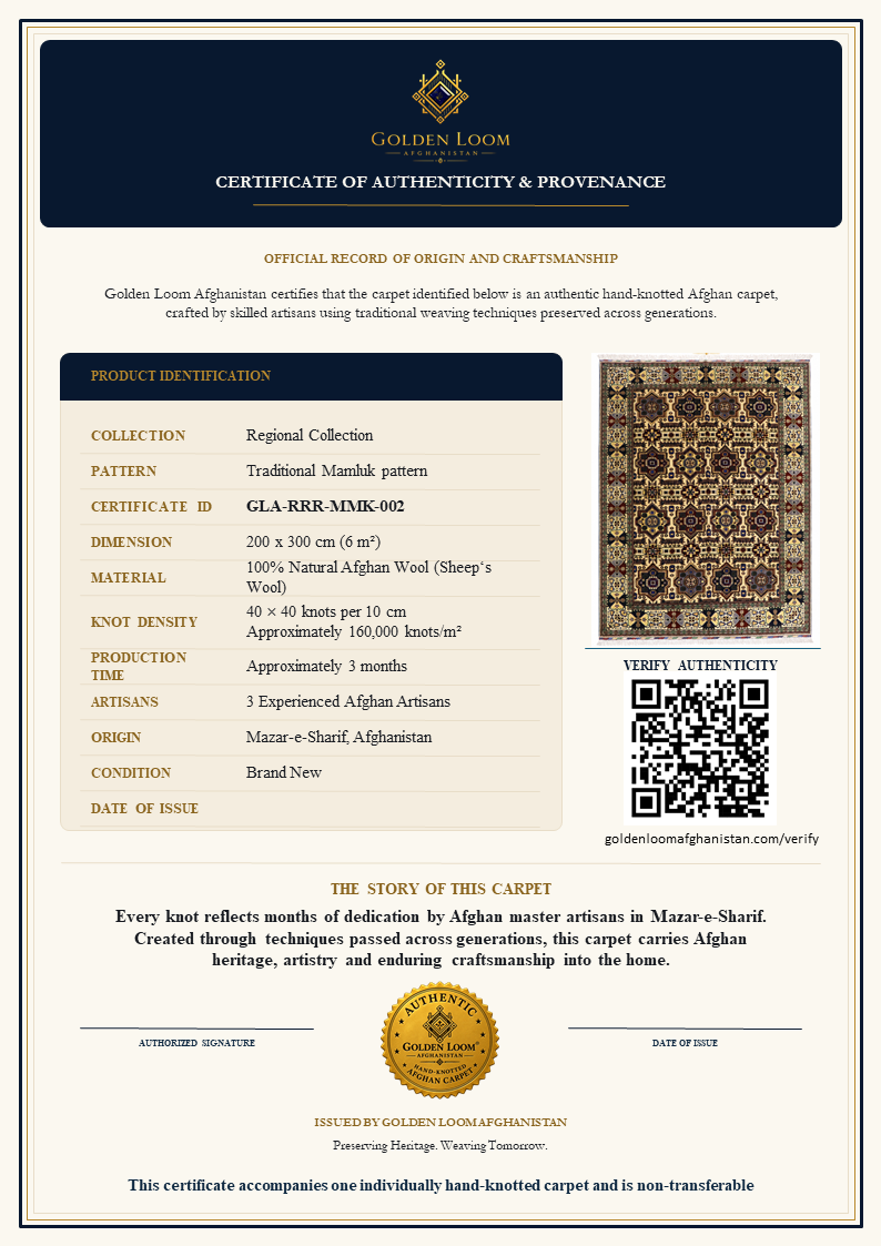 Certificate of Authenticity 