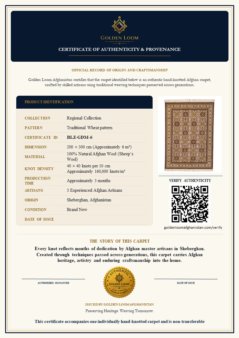 Certificate of Authenticity