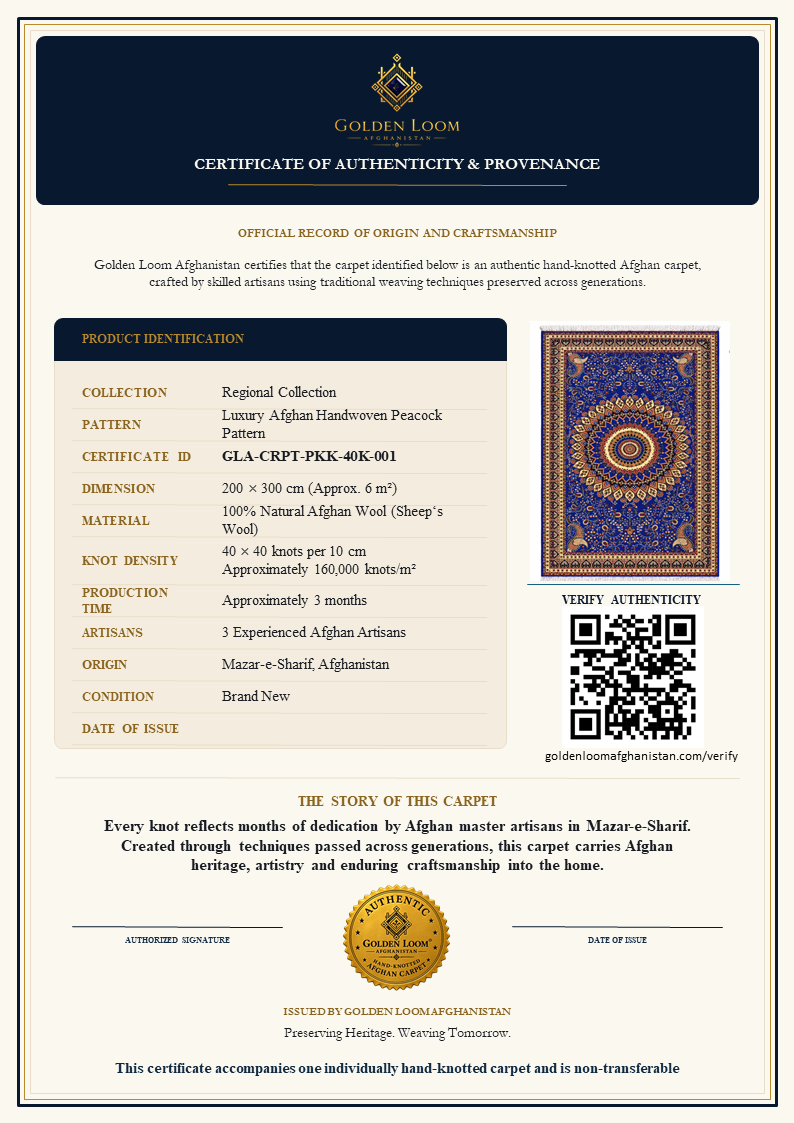 Certificate of Authenticity