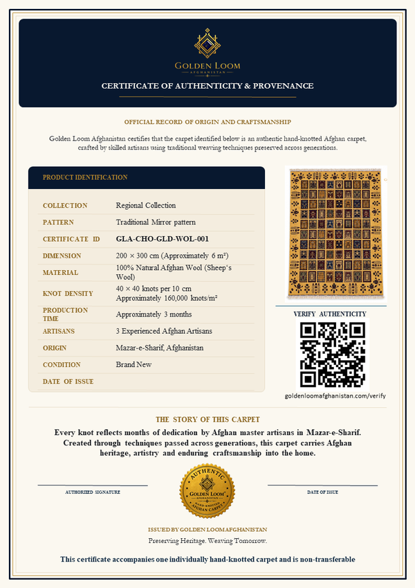Authenticity Certificate
