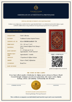 The Mazar-e-Sharif Kashan Pattern Legacy | Hand-Knotted Afghan Wool Carpet