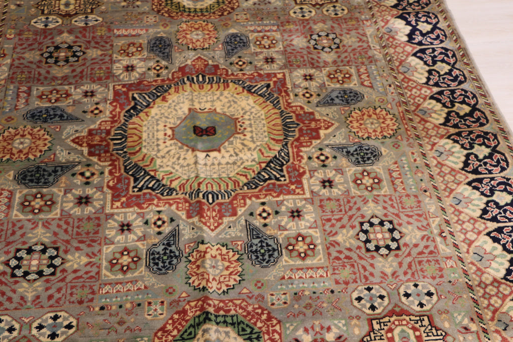 Regional Mamluk Carpet – Handwoven Afghan Wool | Jawzjan & Mazar-e-Sharif