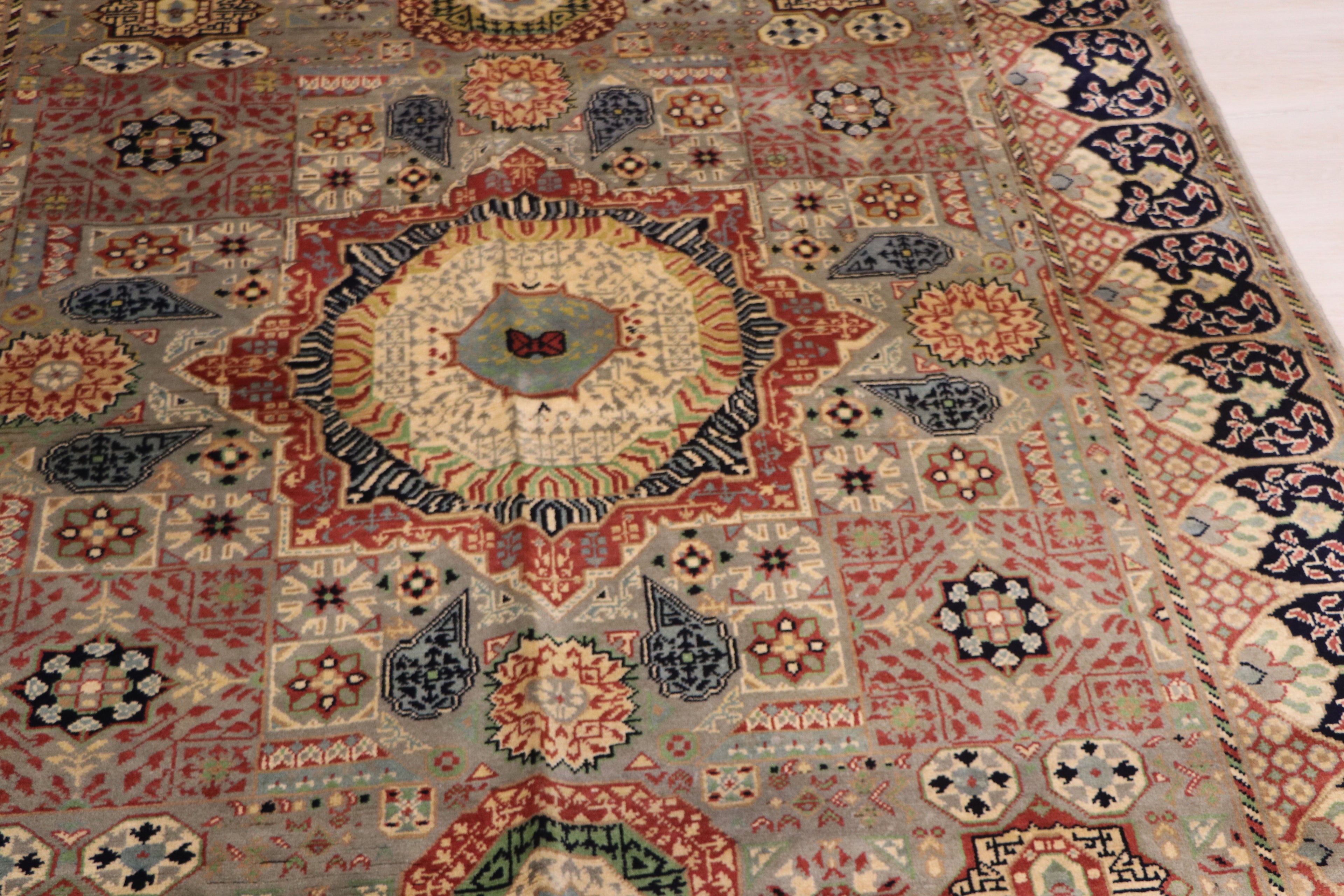 Regional Mamluk Carpet – Handwoven Afghan Wool | Jawzjan & Mazar-e-Sharif