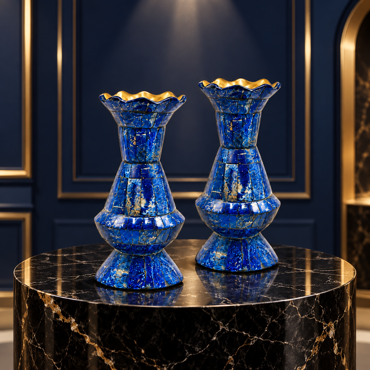 Luxury shot of the vase