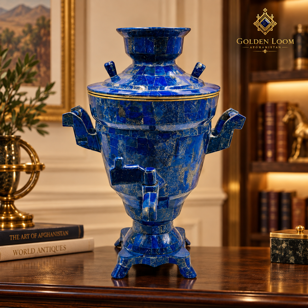 Samawar Lapis Lazuli stone.