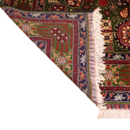 The Mazar-e-Sharif Mamluk Legacy Pair highlighting its hand-knotted pattern, natural wool and artisan craftsmanship.