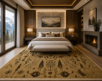 Chobi Tree of Life — Hand-Knotted Afghan Carpet | 240×301 cm