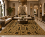 Chobi Tree of Life — Hand-Knotted Afghan Carpet | 240×301 cm