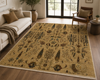 Chobi Tree of Life — Hand-Knotted Afghan Carpet | 240×301 cm