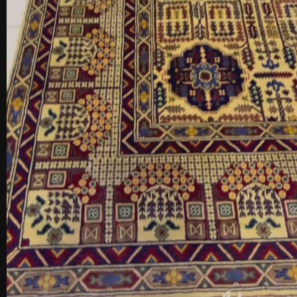 The Jawzjan Gandumak Legacy | Hand-Knotted Afghan Wool Carpet