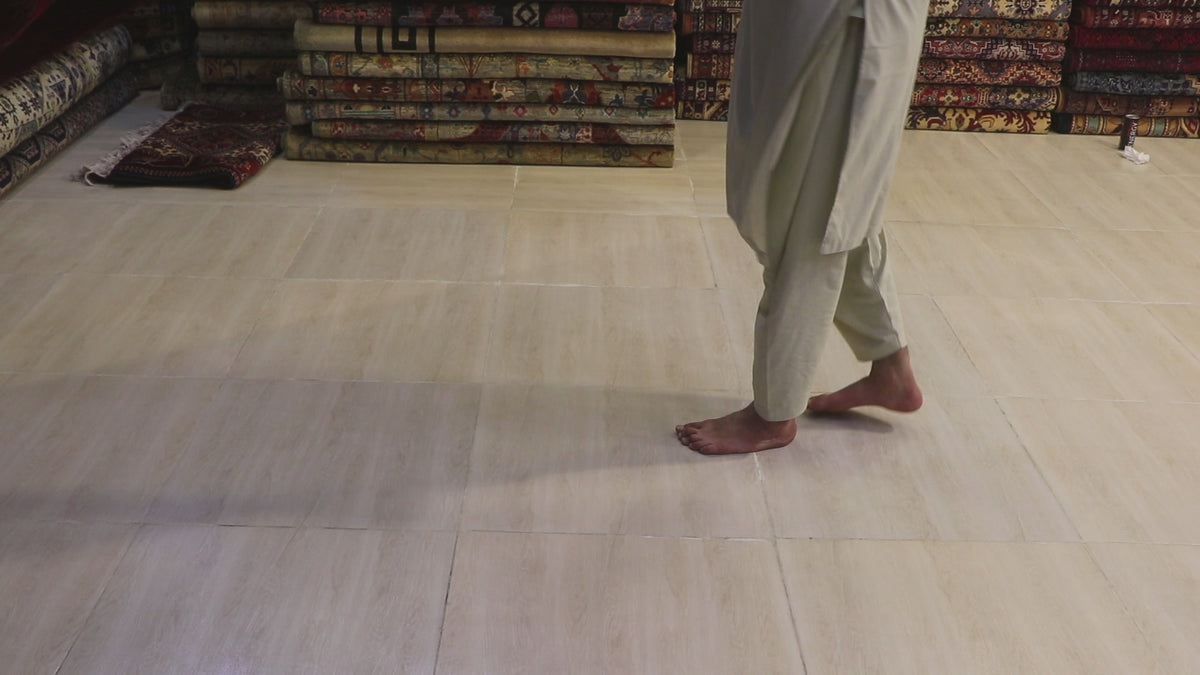 The Faryab Mawr Legacy | Hand-Knotted Afghan Wool Carpet