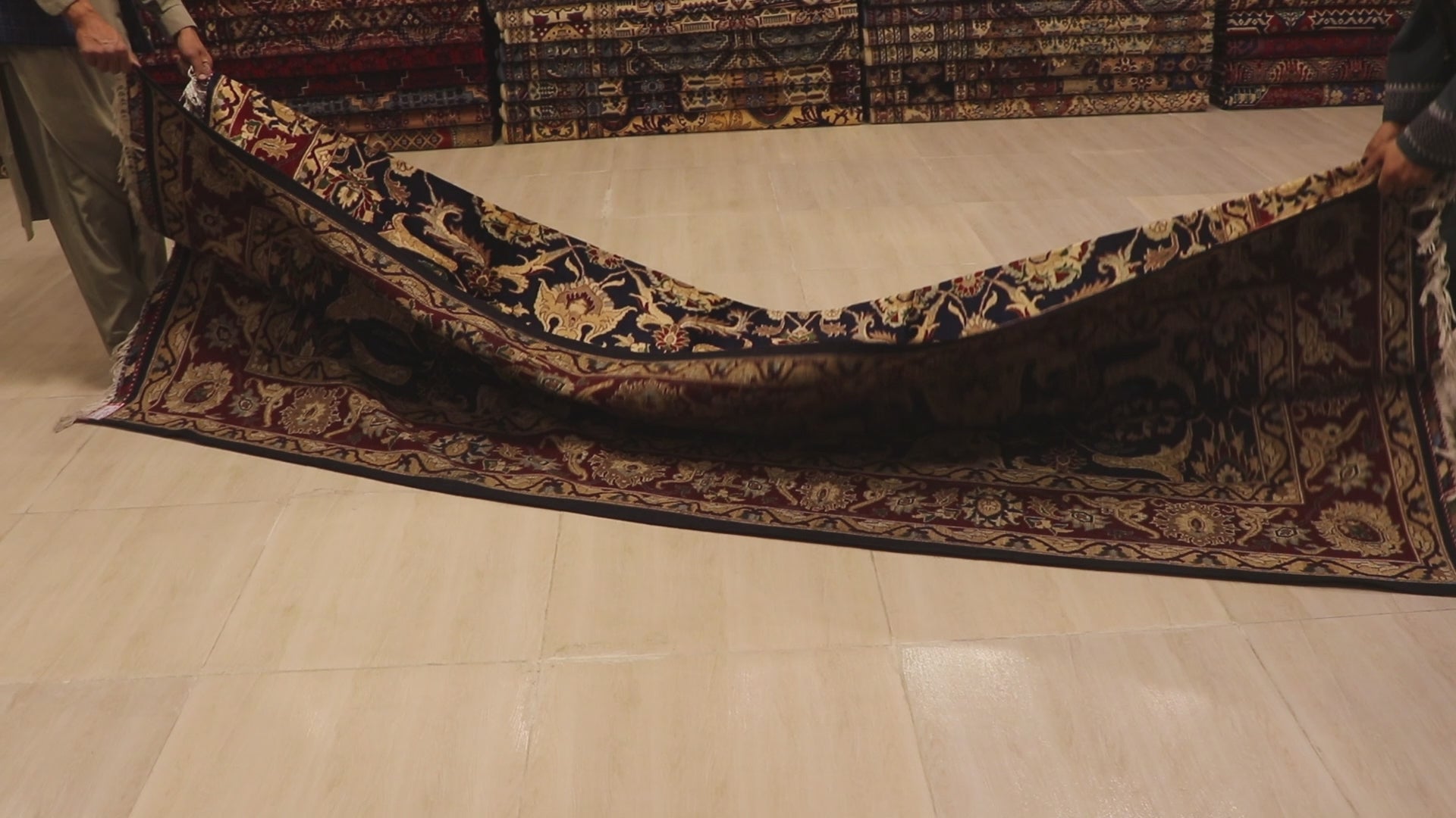Kashta Naqsha – Handwoven Chobi Afghan Carpet | 6m² (7×10 ft)
