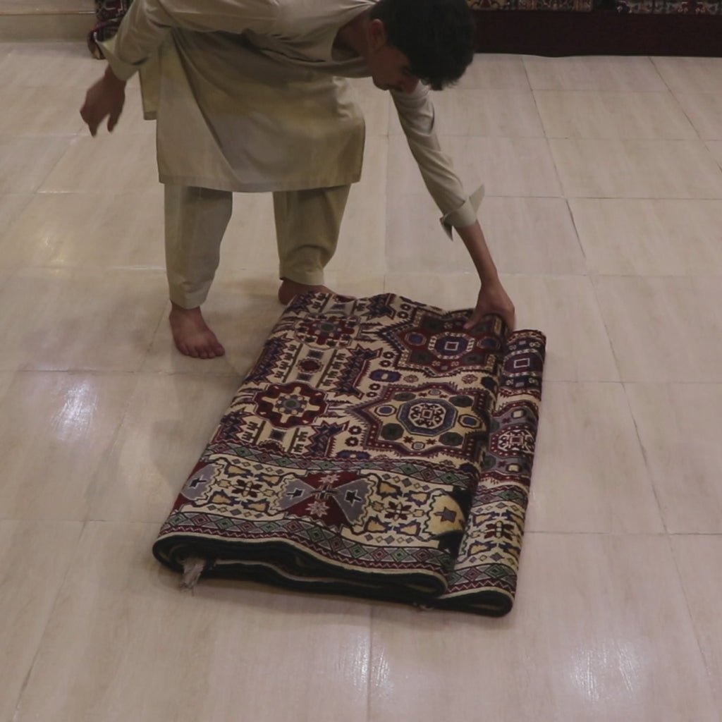 Regional Rug – Afghan Mamluk Hand-Knotted Carpet